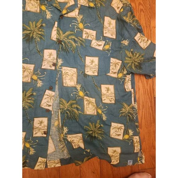 Bermuda Bay Hawaiian Shirt Men’s Large Button Down Polo Short Sleeve Tropical - Picture 4 of 6
